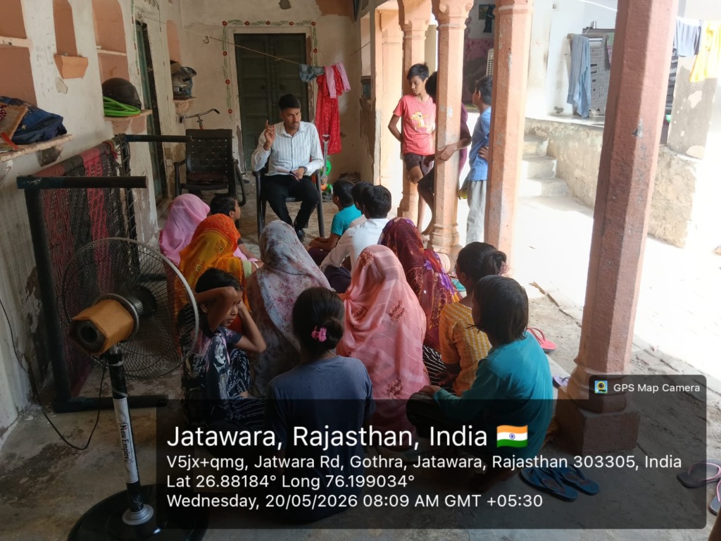 Education Awareness Campaign in Jatawara - New Aajad Seva Sansthan